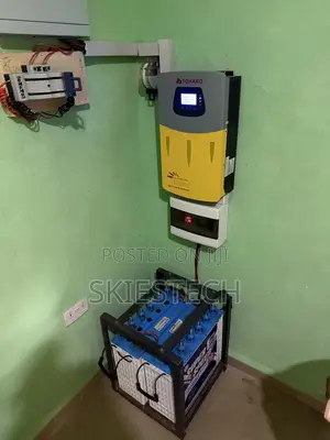 3.5kva Solar Hybrid Inverter 220ah Tubular Batteries 🔋