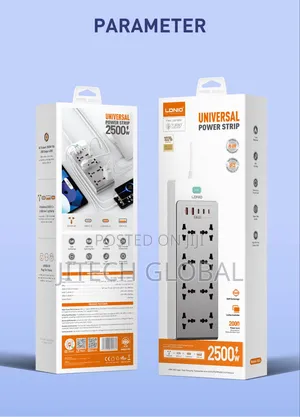 65W Nitride Gallium Nitride Desktop Power Strip SC4