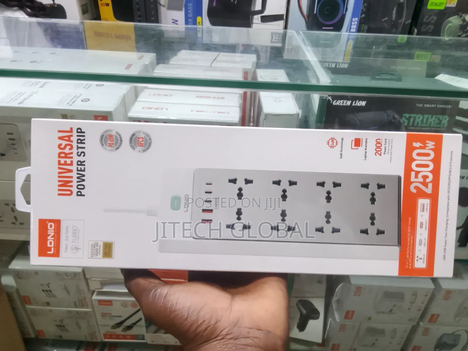 65W Nitride Gallium Nitride Desktop Power Strip SC4