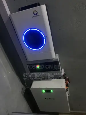 Solar System Installation 6kw Hybrid Inverter 5kwh🔋4.5Kwp Pv Capacity