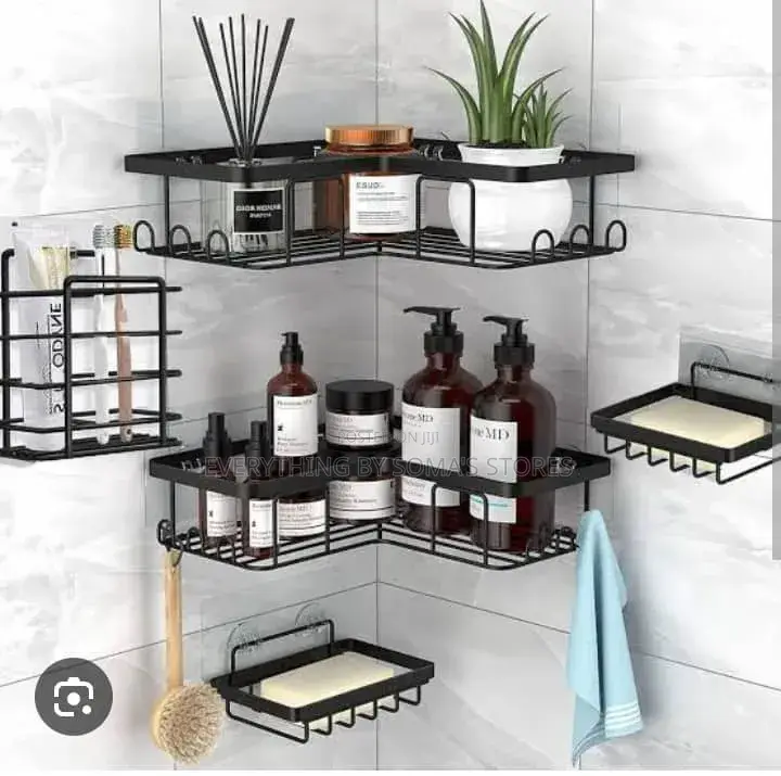 5in1 Bathroom Corner Rack