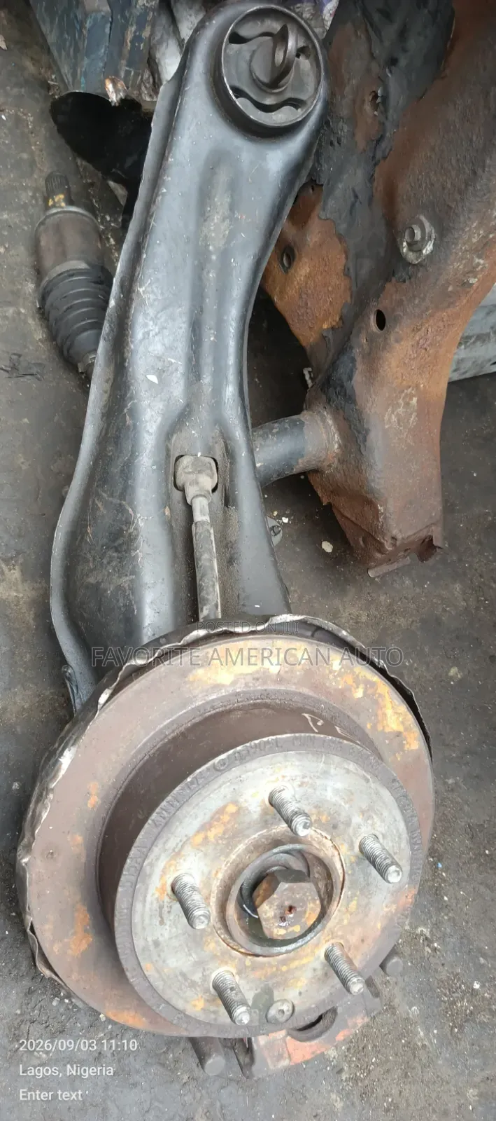 Back Hub Dodge Caliber 4x4