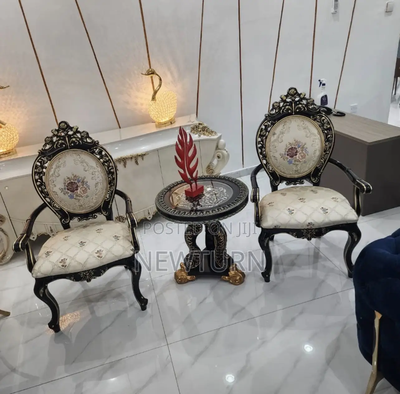 Royal Meetings Chairs and Table.
