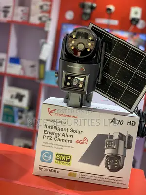 A30 Intelligent Solar Energy Alert PTZ Camera 6MP