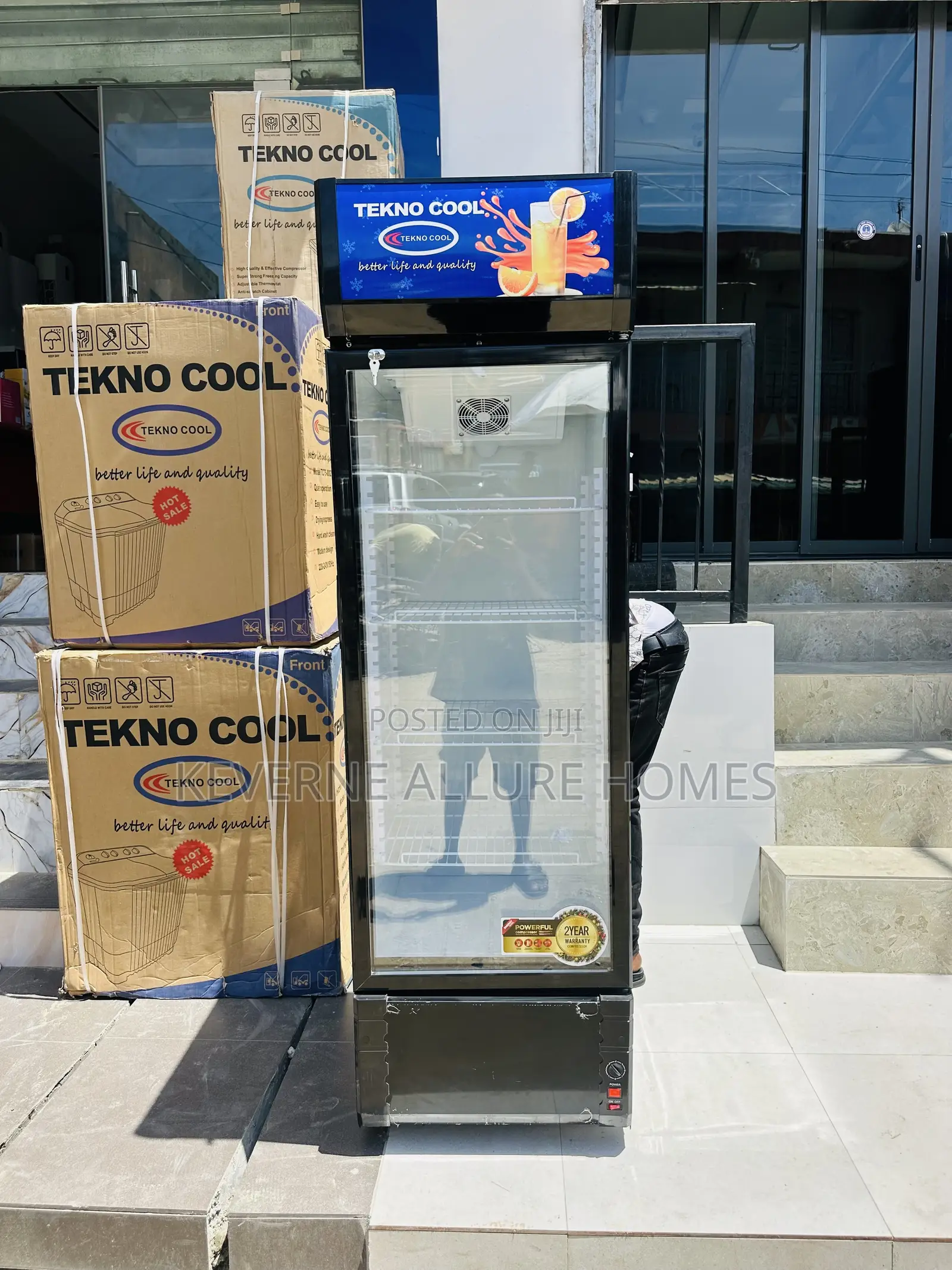 Beverage Showcase Chiller