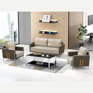 Modern Executive 3-Piece Leather Sofa Set