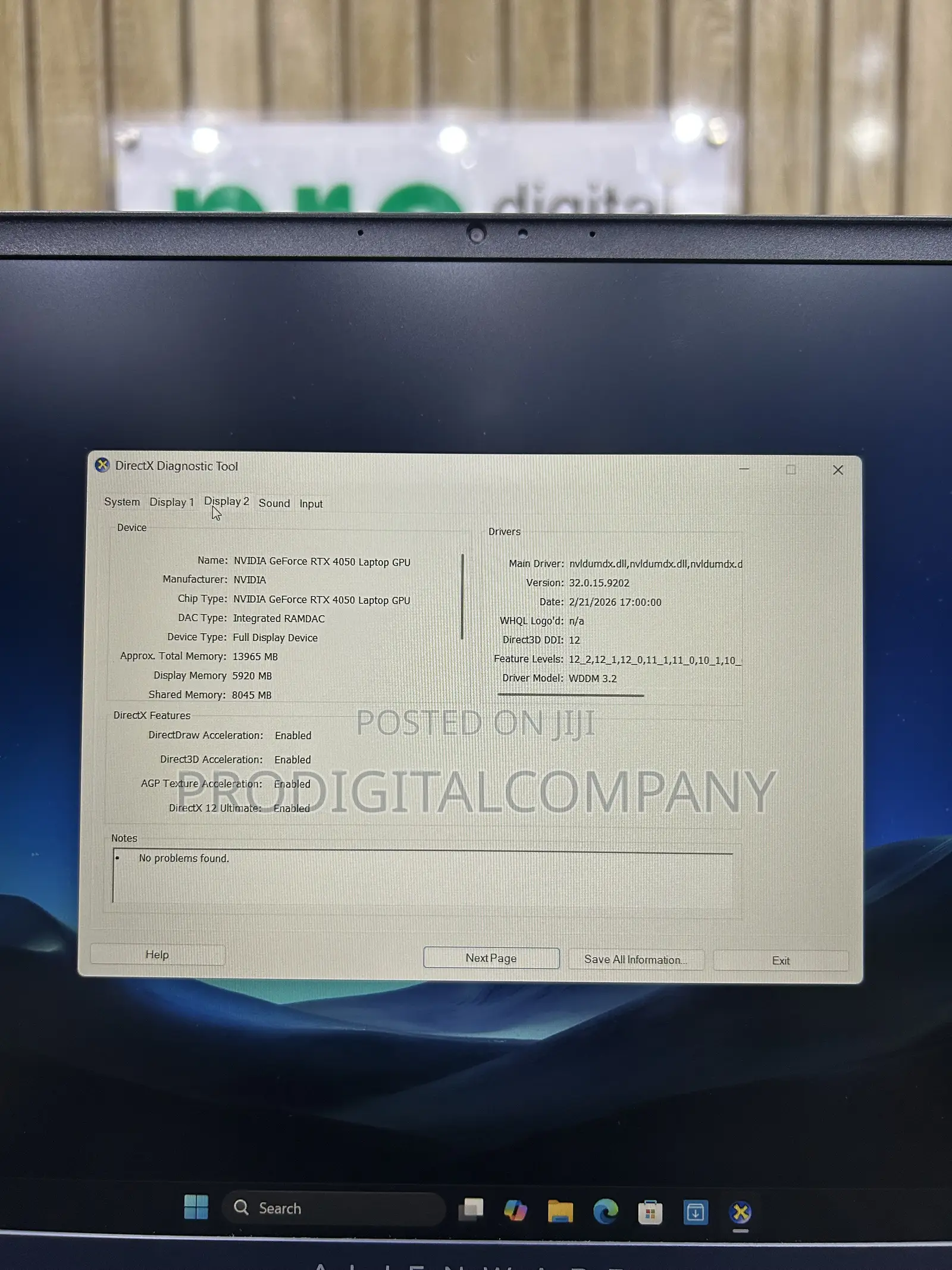 New Laptop Alienware 15 16GB Intel Core 7 SSD 1T