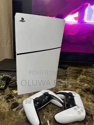 Used Ps5 Slim || 2pads || 12 Games Including FC25 || Price: N860,000