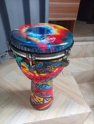 Drumfire 12" Tuneable Synthetic Head Djembe (Multicolour