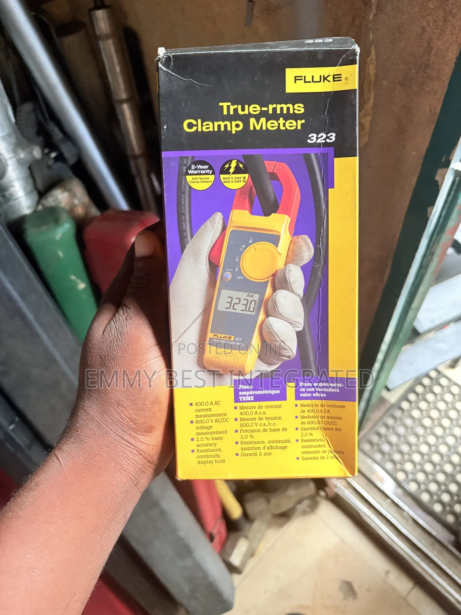 Fluke 323 True-RMS Clamp Meter