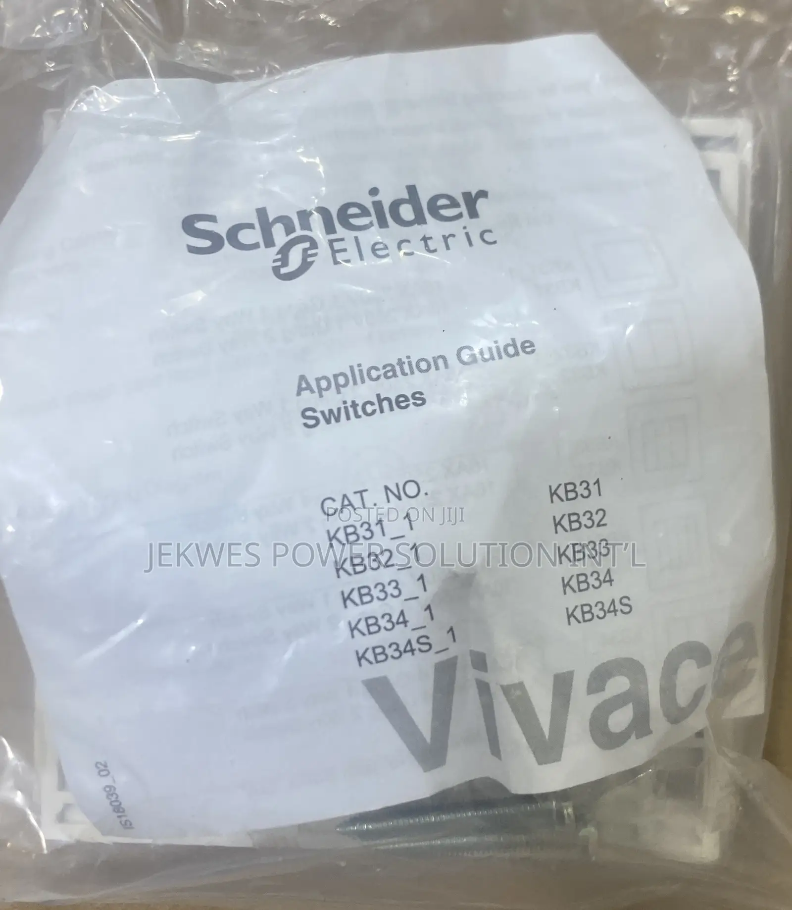 Original 2 Gang 2Way Switch Schnider