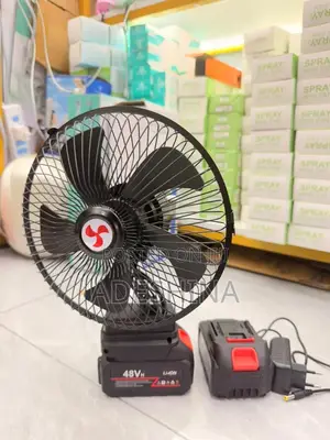 8inches Rechargeable Lithium Battery Fan With High-Speed Capacity.