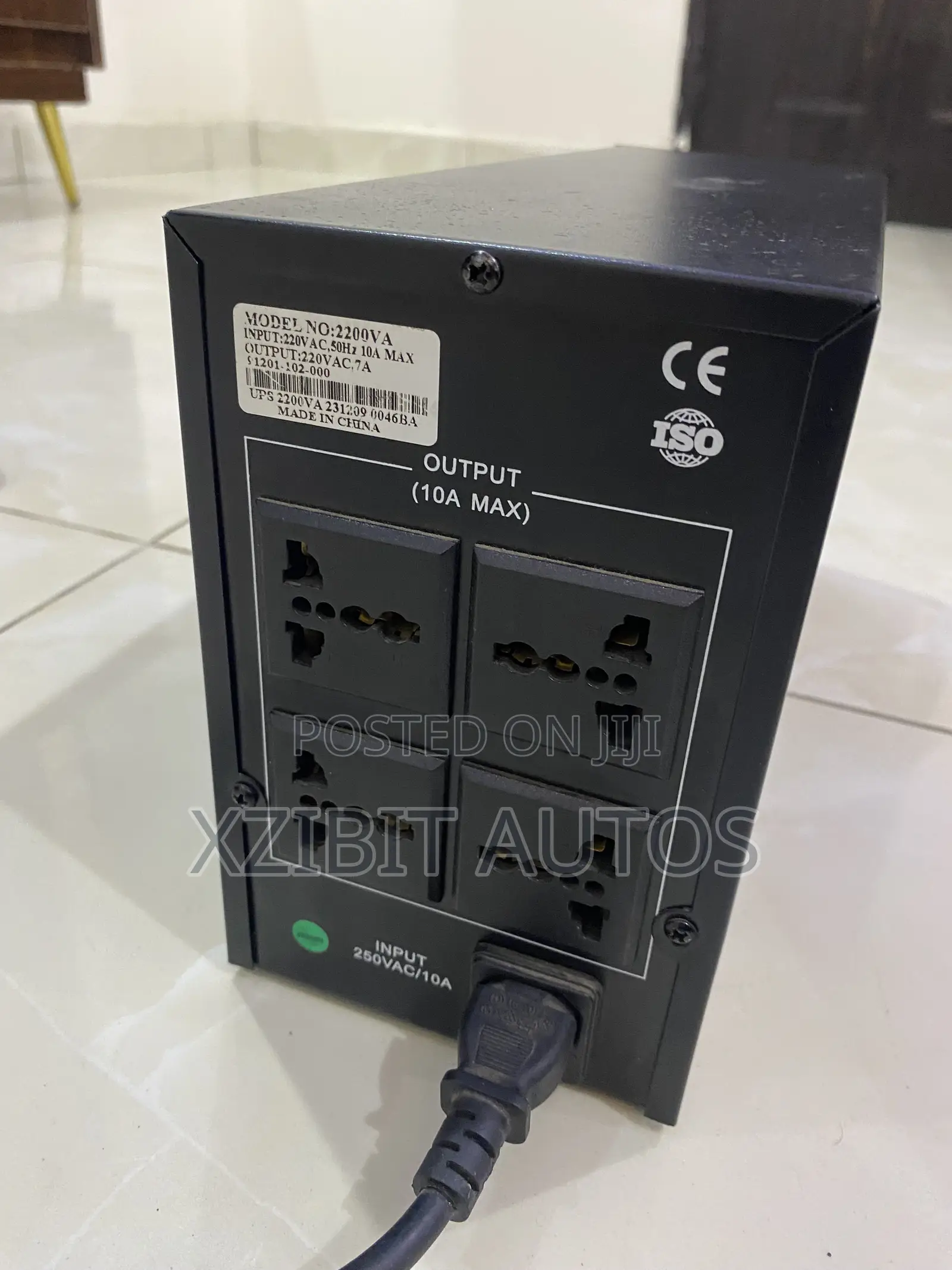 B-Anchor 2200va Ups
