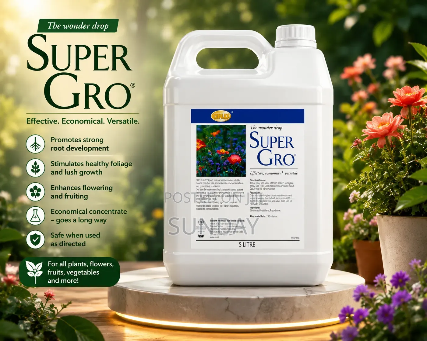 Super Gro Organic Liquid Fertilizers