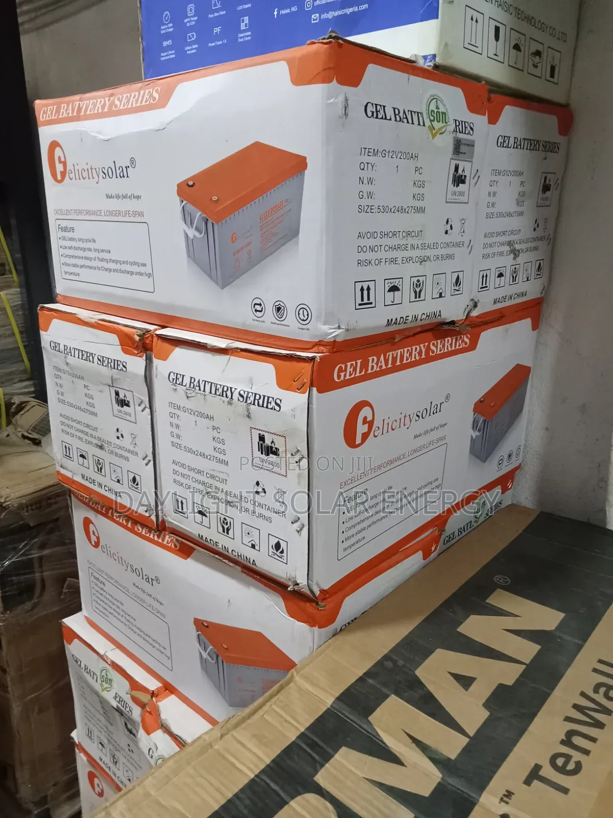 Felicity 200Ah GEL Battery 12V