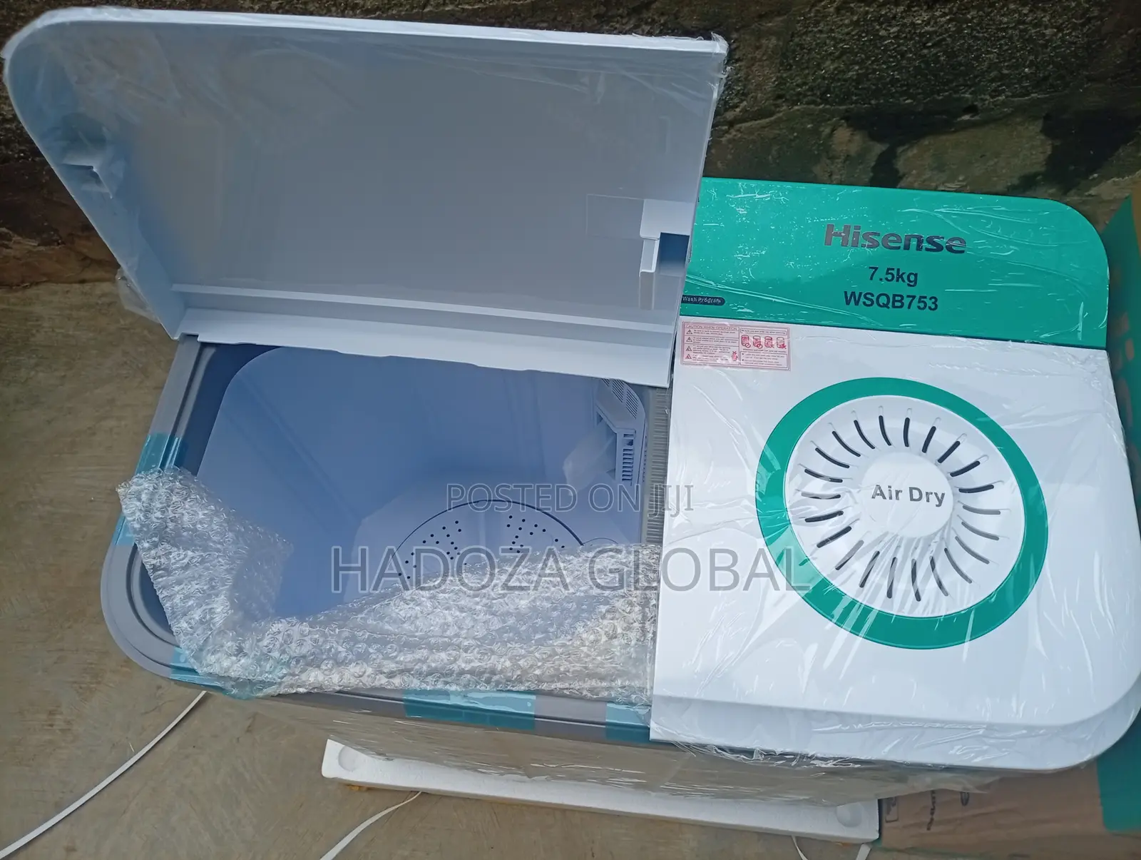 Hisense 7.5kg Washing Machine – Sleek Design & Great Performance