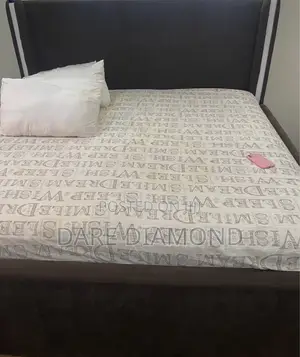 6by6 Bedframe and Imported Spring Bed Mattress