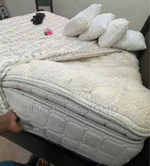 6by6 Bedframe and Imported Spring Bed Mattress
