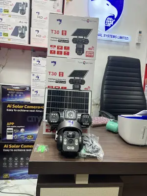 V380 Triple Lens Solar Camera