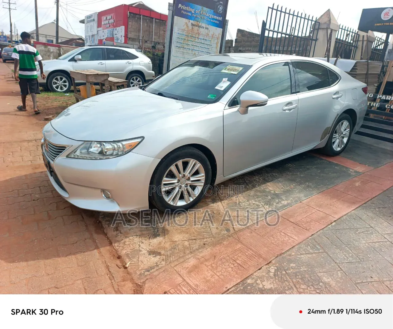 Lexus ES 2013 Silver