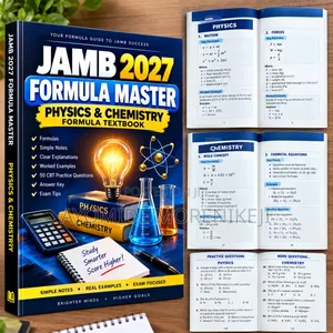 JAMB 2027 Physics & Chemistry Formula Master | CBT Study Guide PDF