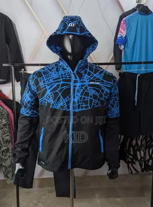 Men 2 Piece Wind Breaker Track Suit
