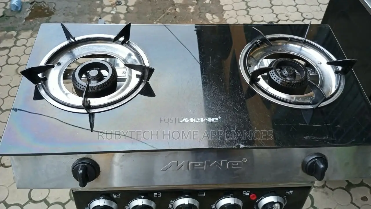 Mewe Table Top Double Burner Gas Cooker – Auto Ignition, Working
