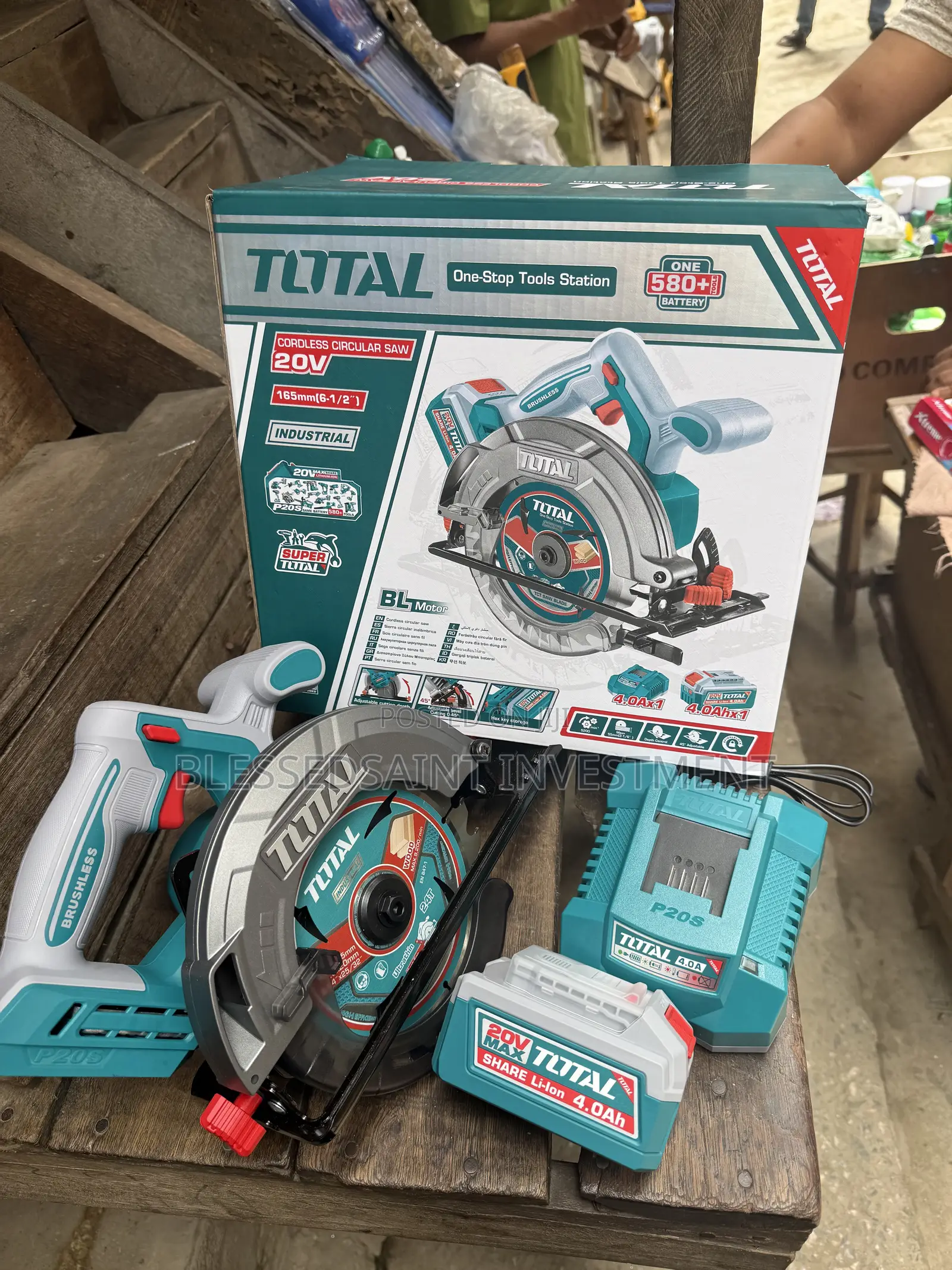 Total Cordless Circular Saw 20volts