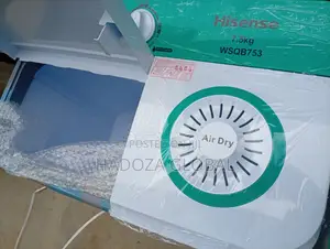 Hisense 7.5kg Automatic Washing Machine – Perfect for Family Use