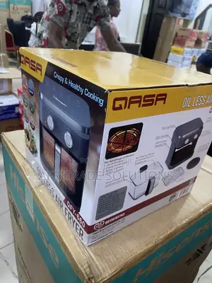 Qasa 6 Litres Air Fryer for Crispy Everyday Meals