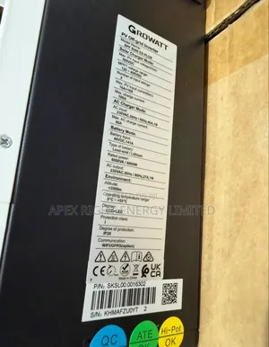 6kva SPF Growatt Hybrid Inverter With WiFi Es Plus