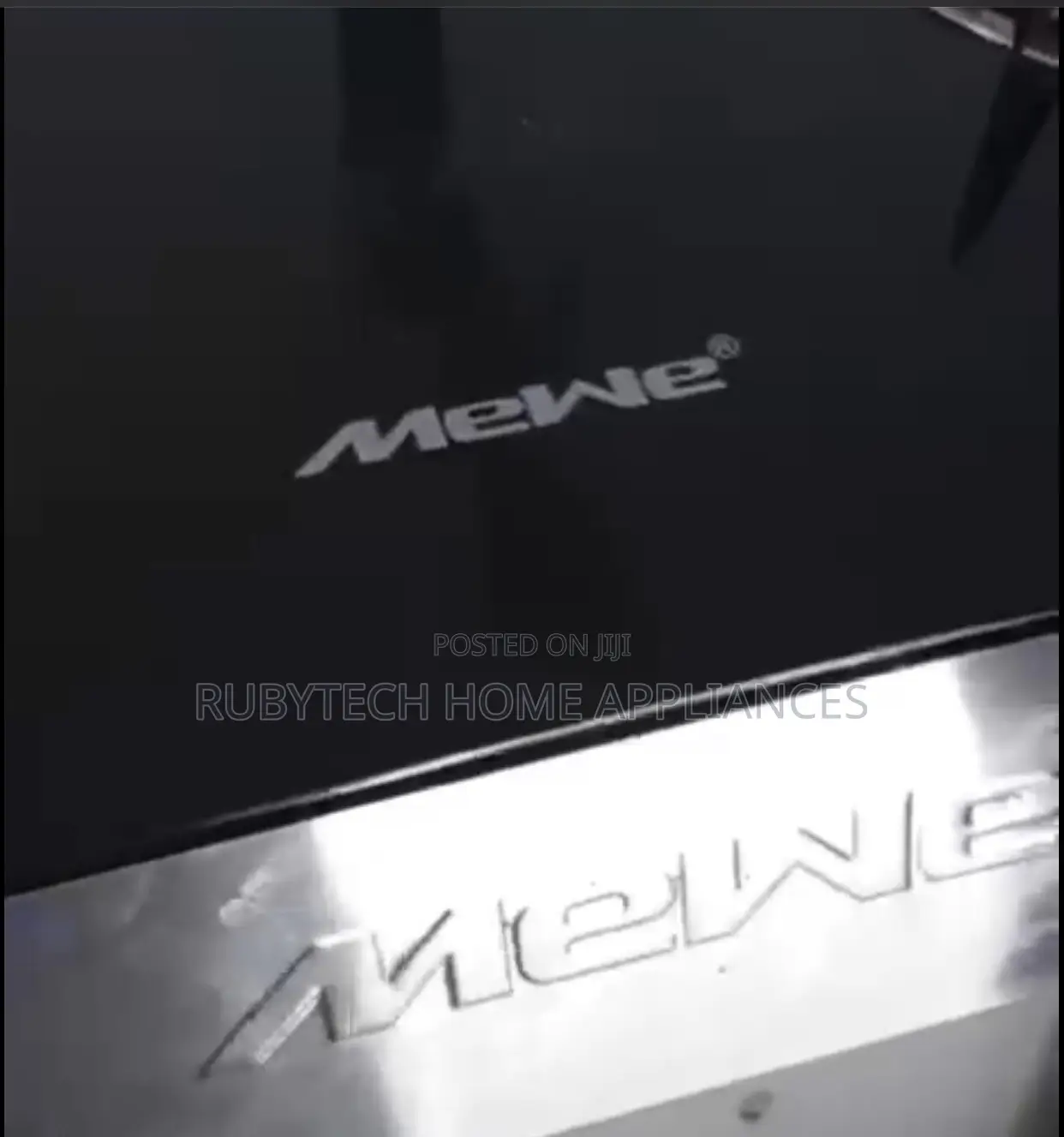 Mewe Table Top Double Burner Gas Cooker – Auto Ignition, Working
