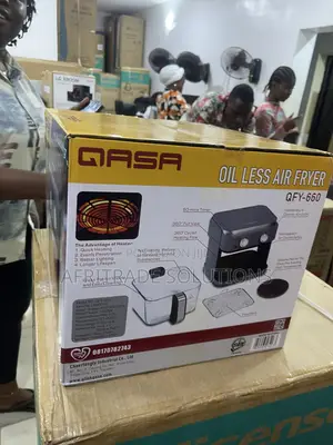 Qasa 6L Air Fryer for Chicken, Fries & More