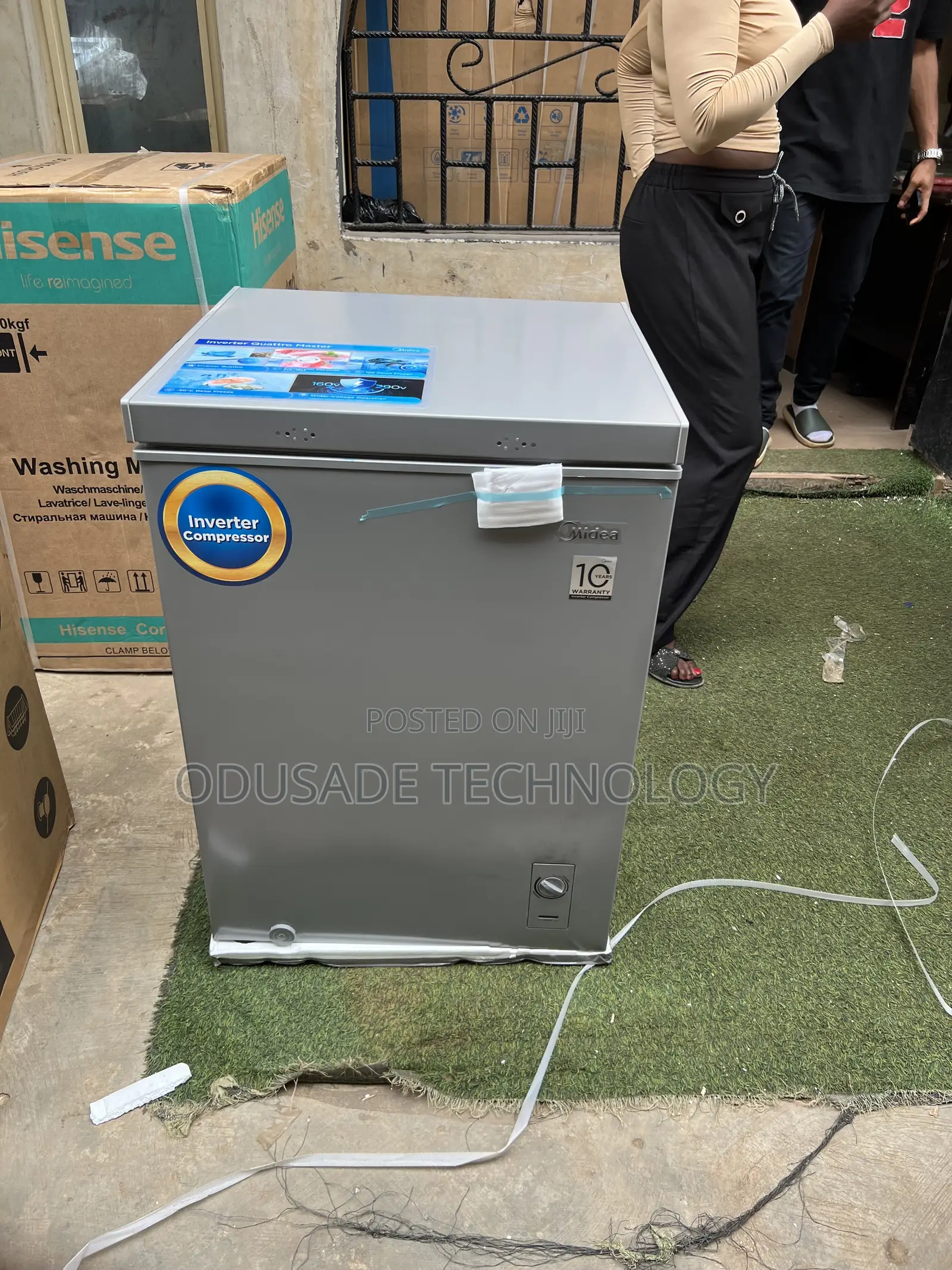 Midea 142L Inverter Chest Freezer