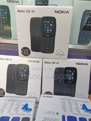 New Nokia 105 Black