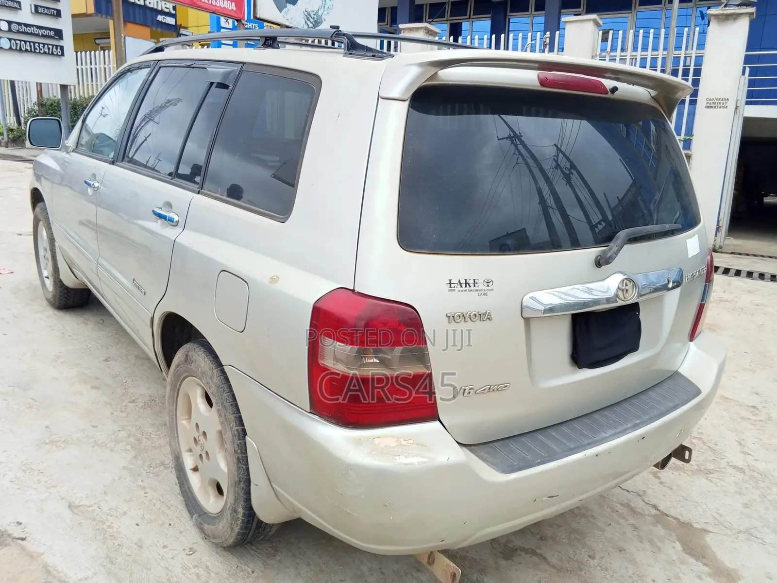 Toyota Highlander 2007 Silver