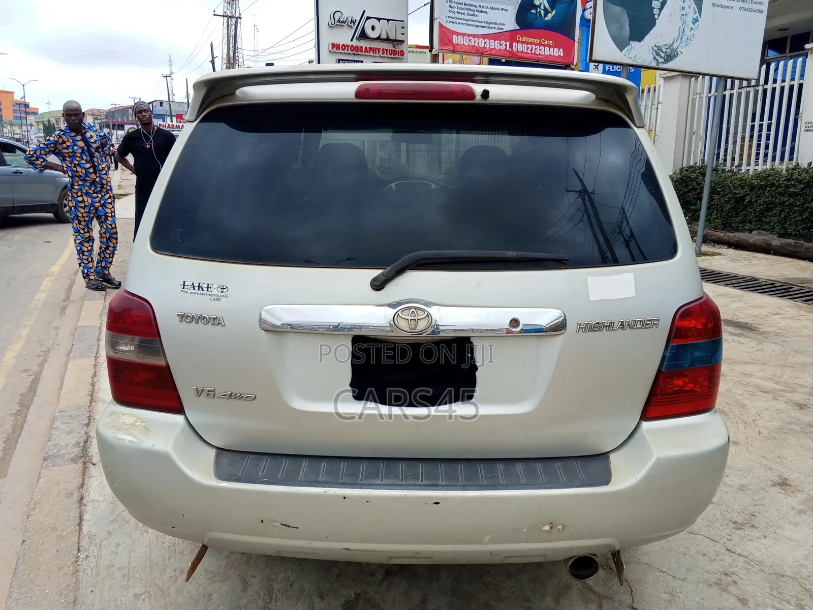 Toyota Highlander 2007 Silver