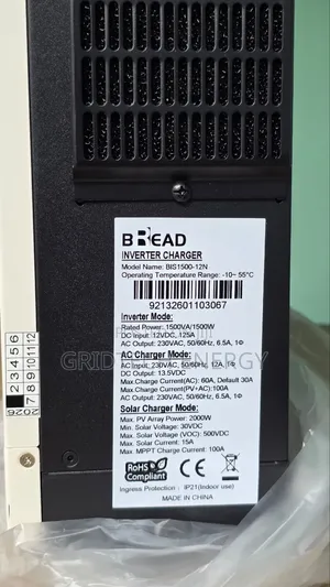 Bread 1.5kva-12v
