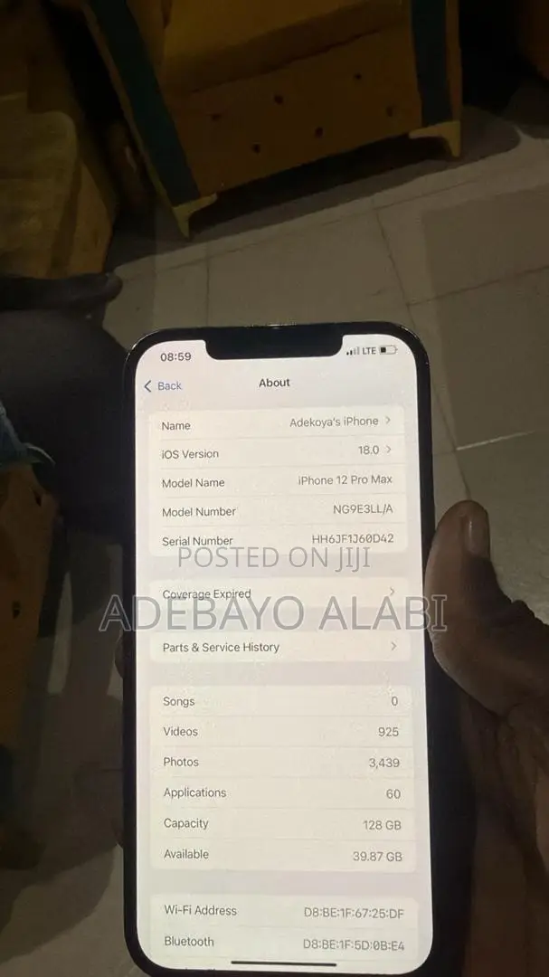 Apple iPhone 12 Pro Max 128 GB Black