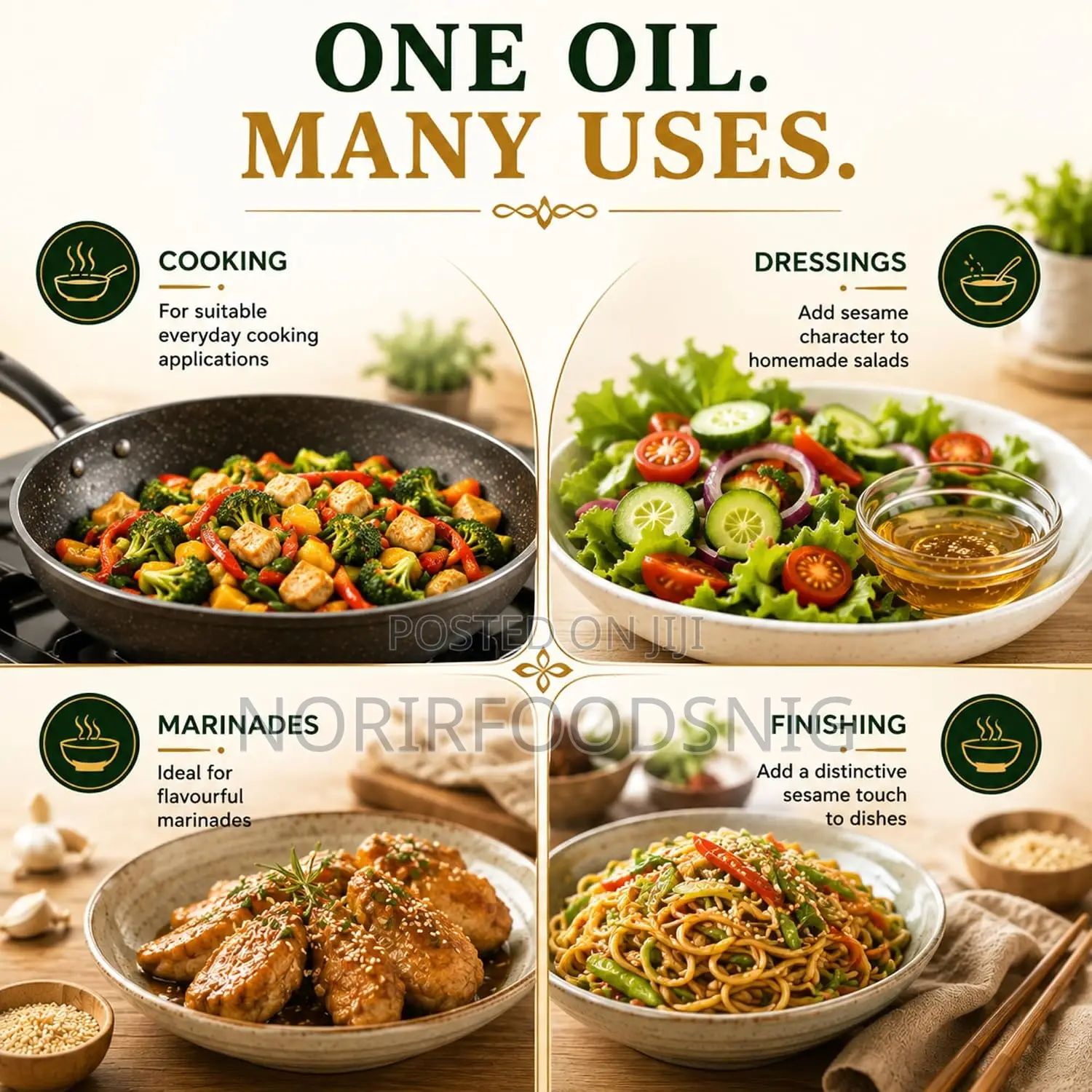 Norir Sesame Oil 500 Ml