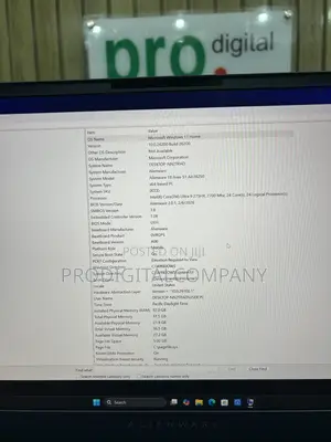 New Laptop Alienware 18 Area-51 32GB Intel Core Ultra 9 SSD 1T