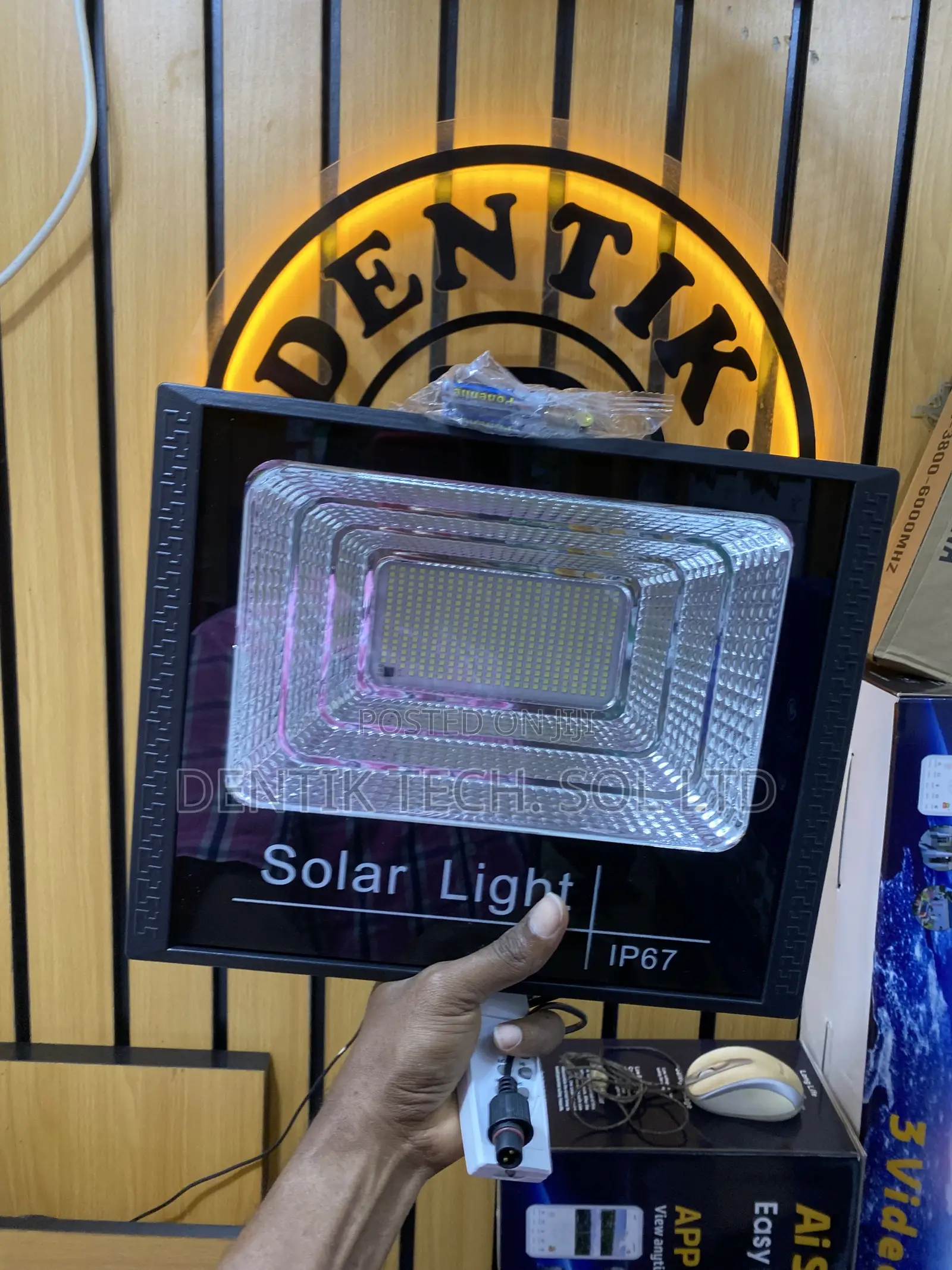 Solar Flood Light Switch Remote Control - 600watts