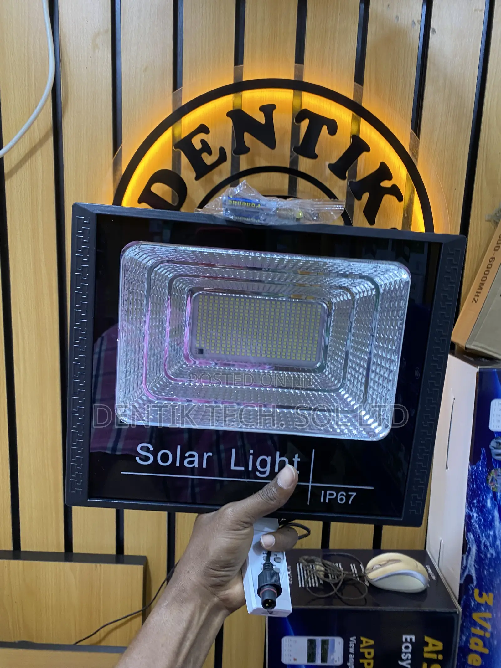 Solar Flood Light Switch Remote Control - 600watts