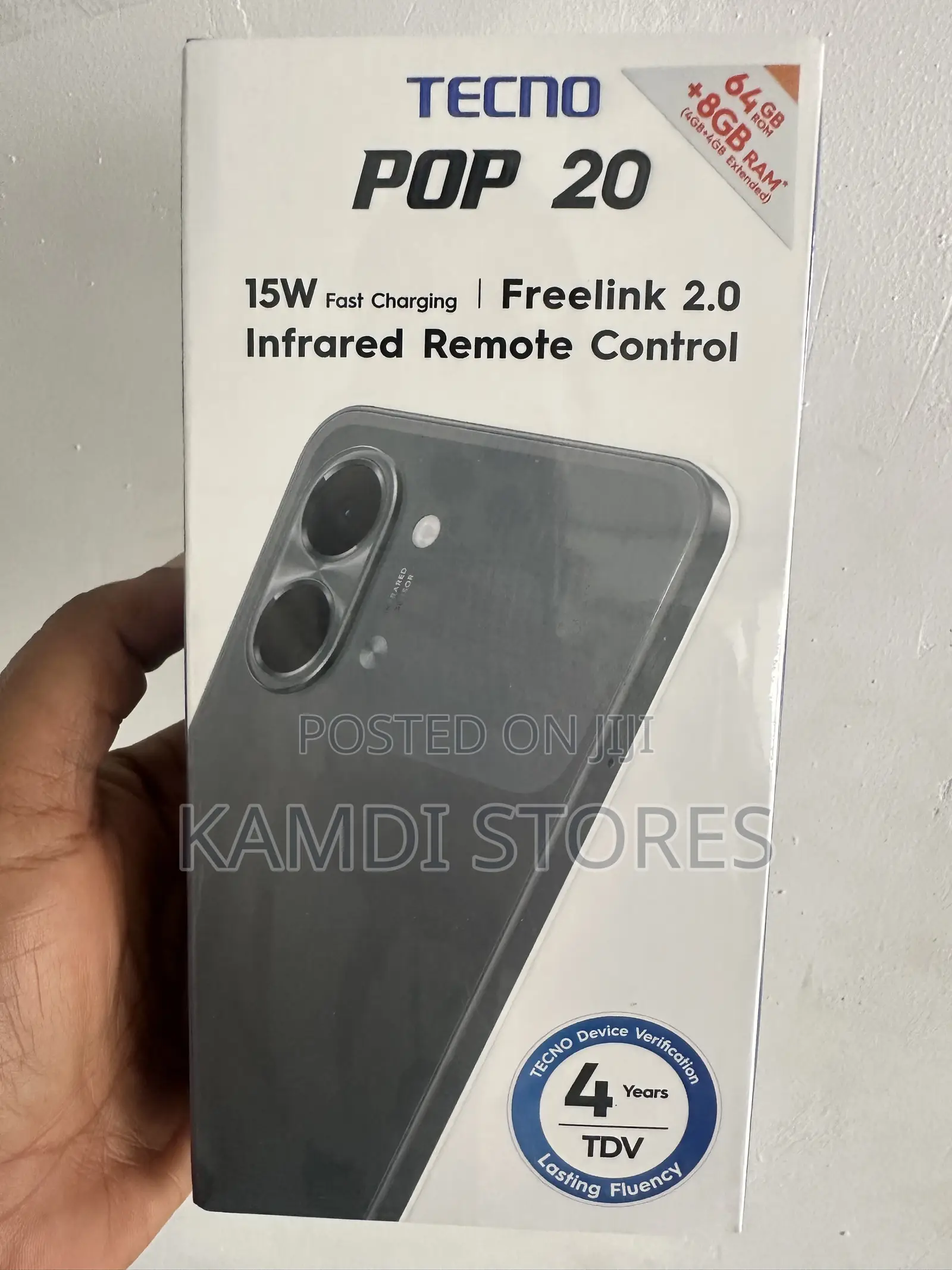 New Tecno Pop 20 64 GB Blue