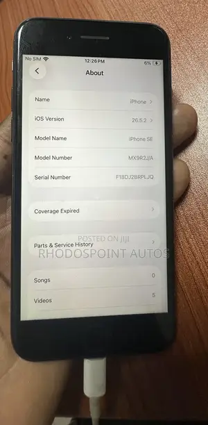 Apple iPhone SE (2020) 64 GB Black