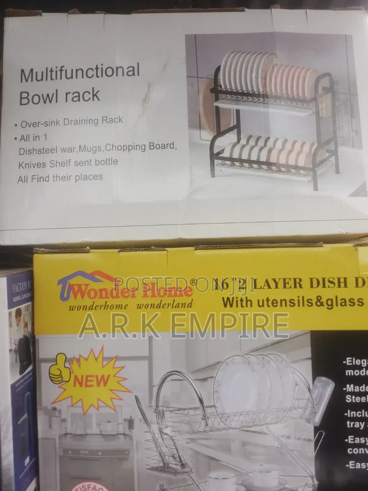 2-Tier Kitchen Dish Drying Rack