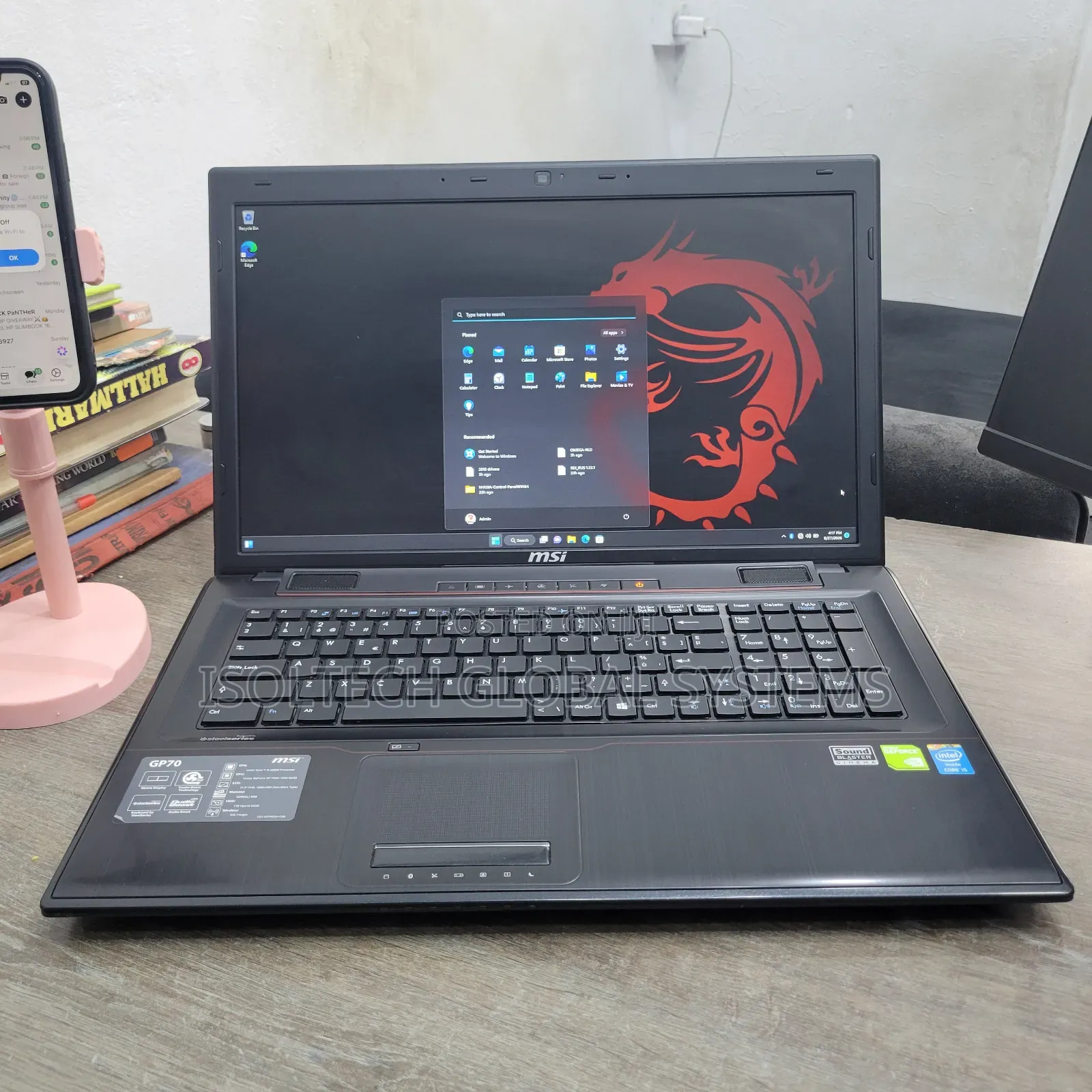 Laptop MSI GP70 16GB Intel Core i5 HDD 1T