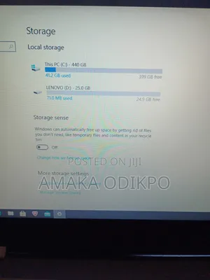 Laptop Lenovo 4GB HDD 500GB