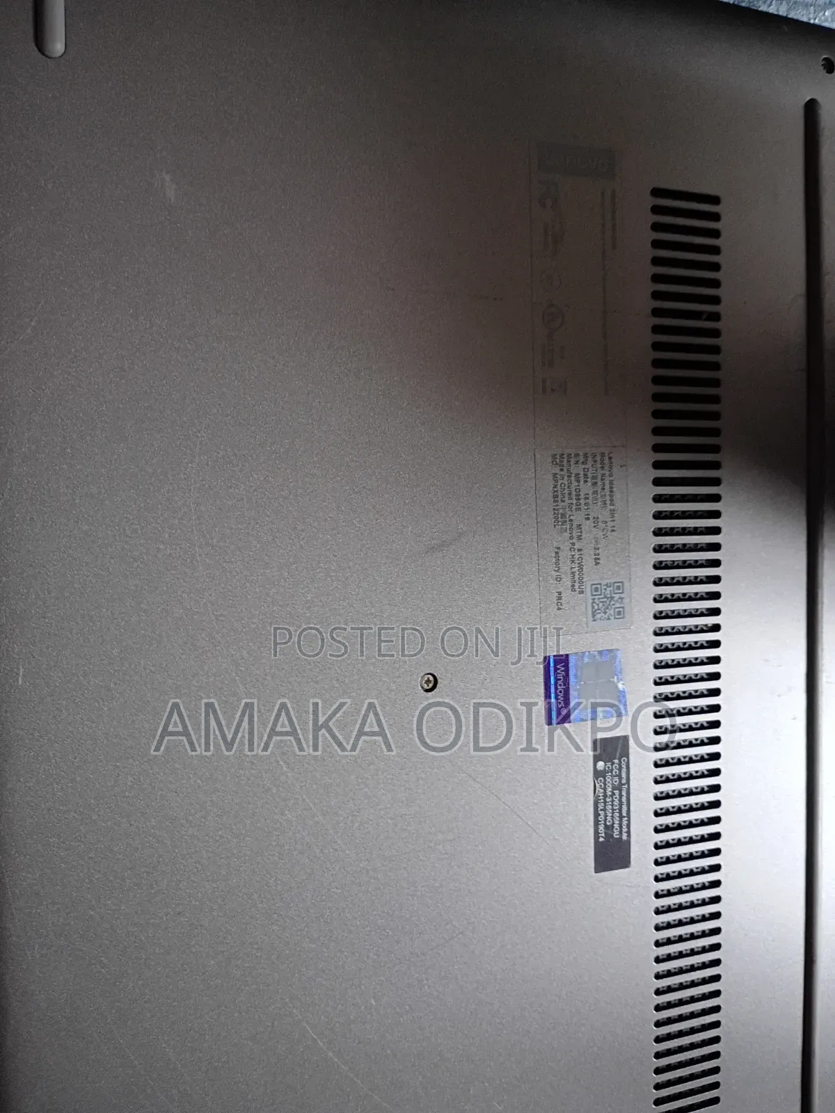 Laptop Lenovo 4GB HDD 500GB