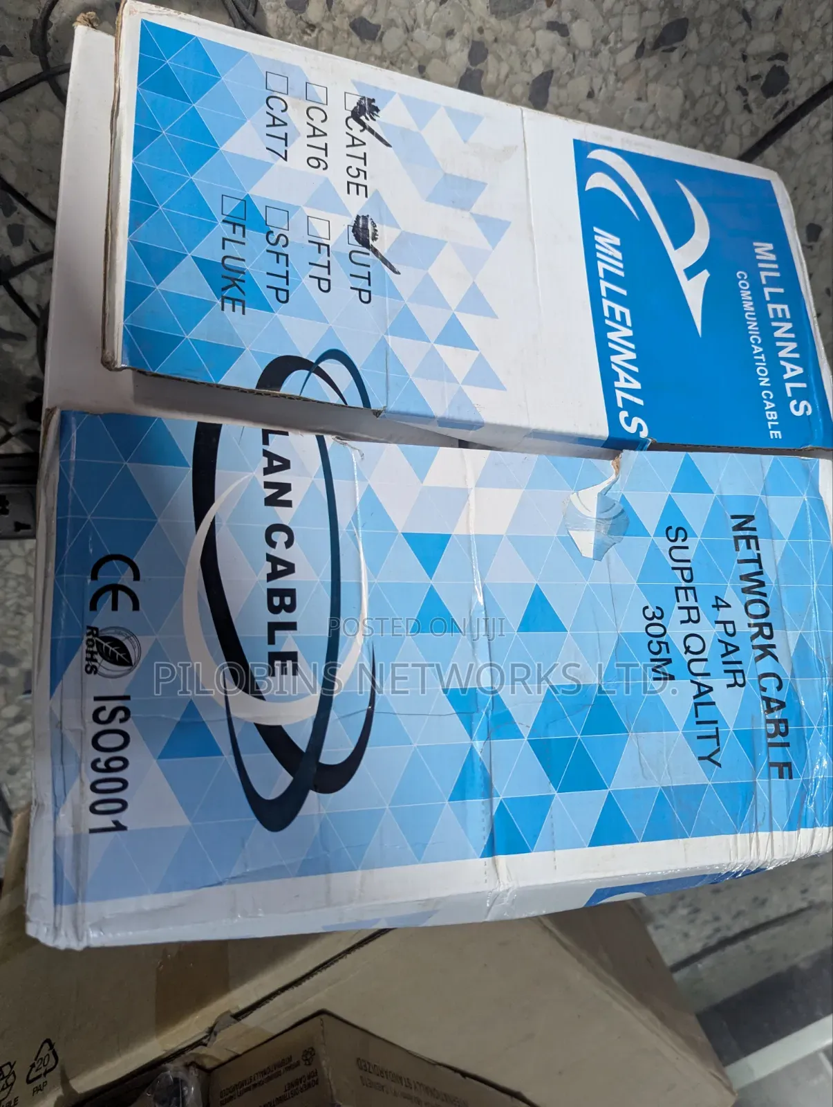 Indoor Cat5e Utp Cca Lan Cable